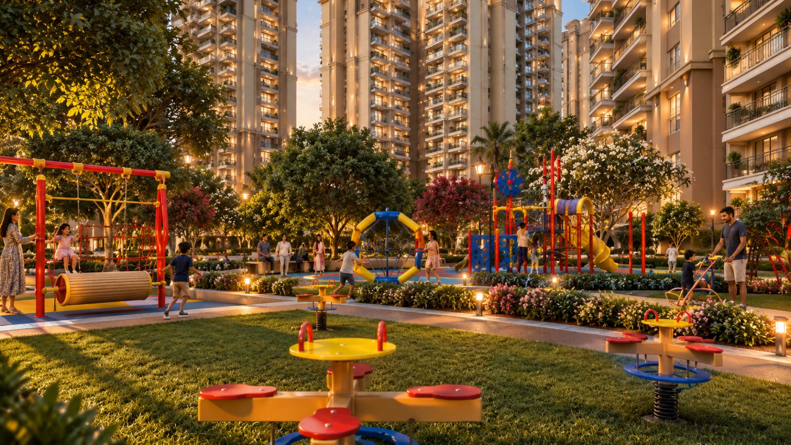 Children's play garden